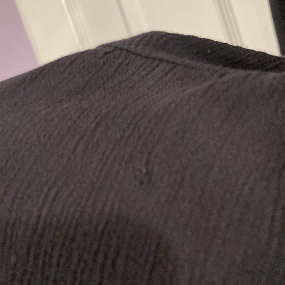 Juniors tiered pull on drawstring maxi skirt, black - Picture 7 of 9